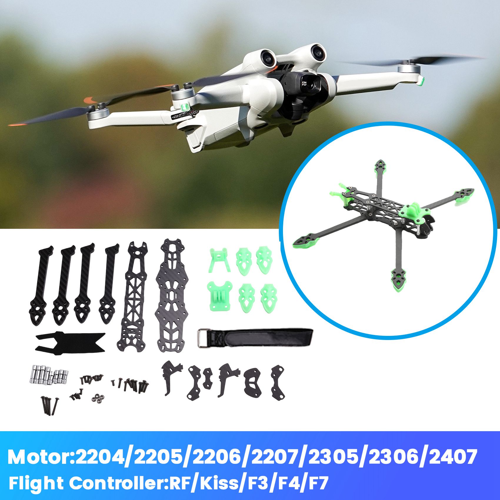 YSUN-MARK4-HD Mark 4 HD 5Inch  - Drone Kit Fpv ulasan dan harga